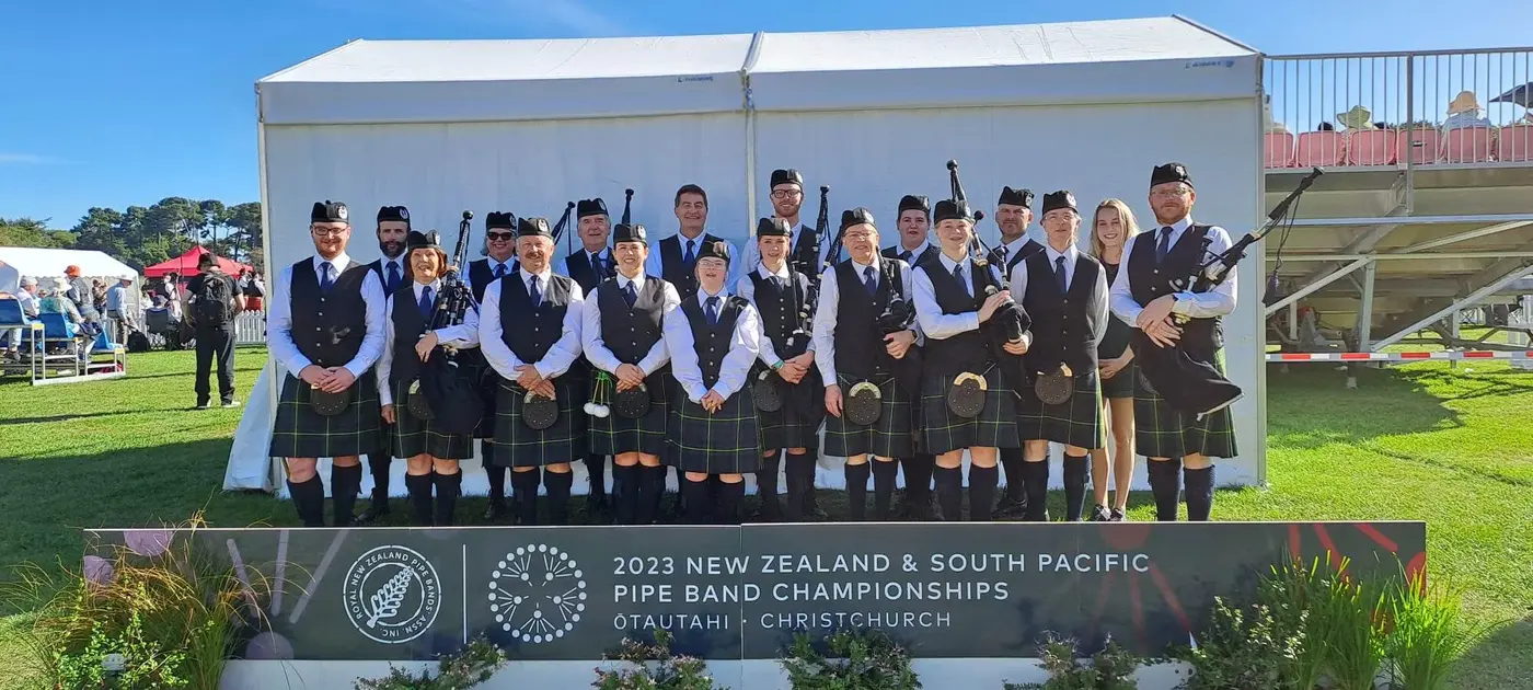 NZ & South Pacific Pipe Band Championships staging