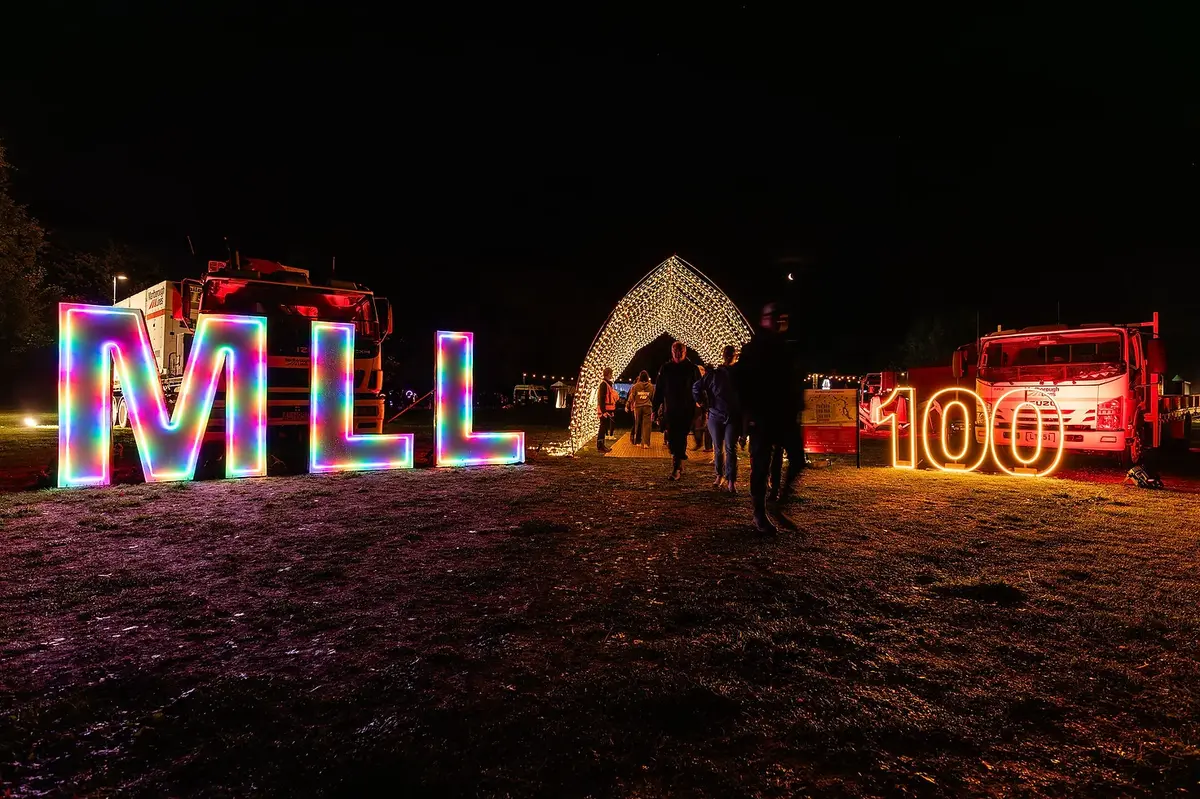 Lighting event installation